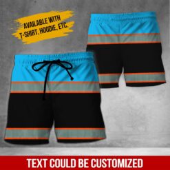 Pocket Custom Blue 3D All Over Printed Workwear - photo 7