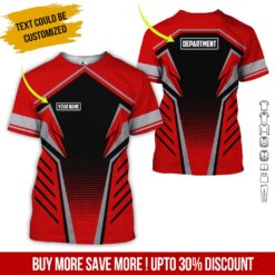 Personalized Name & Department 3D Uniform - photo 14