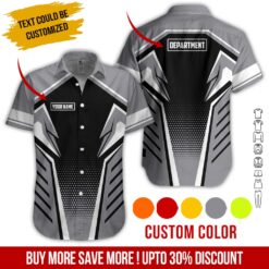 Personalized Name & Department 3D Uniform - photo 42