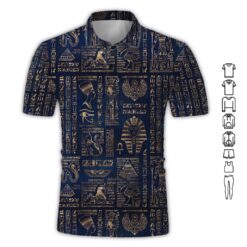 Egyptian Hieroglyphs and Symbols 3D Hoodie - photo 2