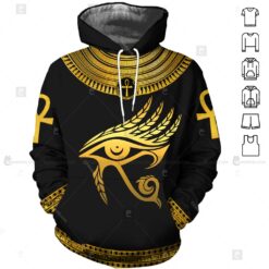 Eye of Horus 3D Hoodie - photo 4