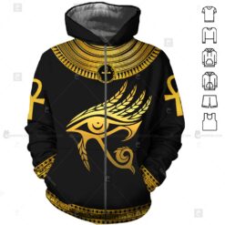 Eye of Horus 3D Hoodie - photo 5