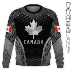 Love Canada 3D Hoodie - photo 4