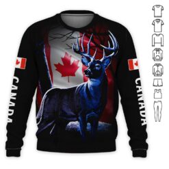 Love Canada 3D Hoodie - photo 4