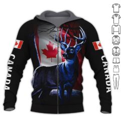 Love Canada 3D Hoodie - photo 6