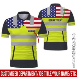 Custom American Flag Workwear Style Hoodie - photo 2