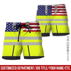 Custom American Flag Workwear Style Hoodie - photo 7