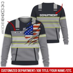 Custom American Workwear Style Hoodie - photo 4