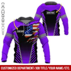 Custom American Workwear Style Hoodie - photo 5