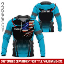 Personalized American Workwear Printed Shirt - photo 41