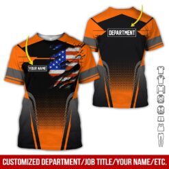 Personalized American Workwear Printed Shirt - photo 46