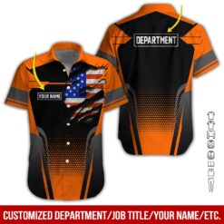 Personalized American Workwear Printed Shirt - photo 48