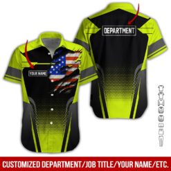 Personalized American Workwear Printed Shirt - photo 3