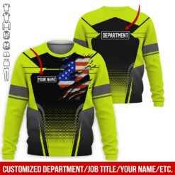 Personalized American Workwear Printed Shirt - photo 4