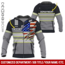 Custom American Workwear Style Hoodie - photo 24