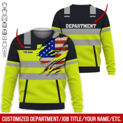Custom American Workwear Style Hoodie - photo 4