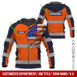 Custom Flag Workwear Style Hoodie - photo 56