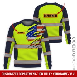 Custom Flag Workwear Style Hoodie - photo 4