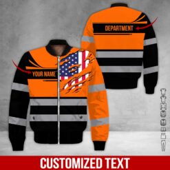 Personalized Name & Dept 3D Print Uniform - photo 9