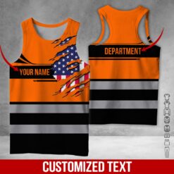 Personalized Name & Dept 3D Print Uniform - photo 8