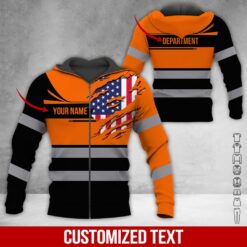 Personalized Name & Dept 3D Print Uniform - photo 6