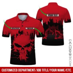 Custom Department Red 3D Hoodie - photo 2
