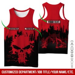 Custom Department Red 3D Hoodie - photo 8