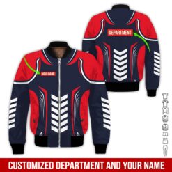 Custom Department Red Style 3D Hoodie - photo 9