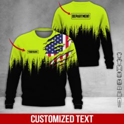 Personalized Name & Department 3D Printed Uniform - photo 4