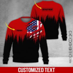 Custom Department Style 3D Hoodie - photo 4