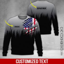 Custom Department Style 3D Hoodie - photo 4
