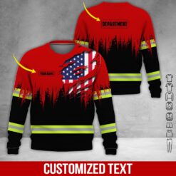 Custom Department Style 3D Hoodie - photo 4