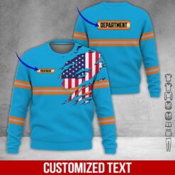Custom Department Style 3D Hoodie - photo 4