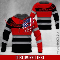 Custom Department Style 3D Hoodie - photo 5