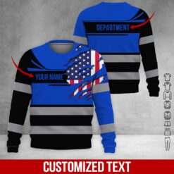 Custom Department Style 3D Hoodie - photo 4