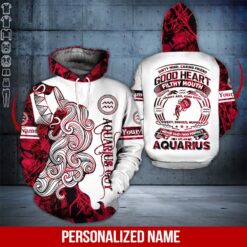 Custom Aquarius Guy 3D Hoodie - photo 5
