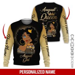Custom August Girl 3D Hoodie - photo 4