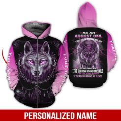 Custom August Girl 3D Hoodie - photo 6