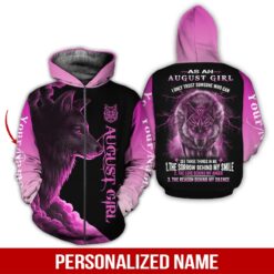 Custom August Girl 3D Hoodie - photo 6