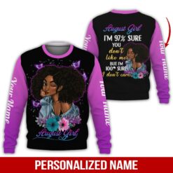 Custom August Girl 3D Hoodie - photo 4