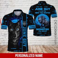 Custom Blue June Guy Hoodie - photo 2