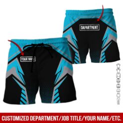 Custom Blue Workwear Style Hoodie - photo 7