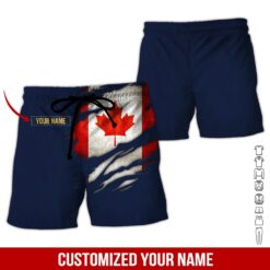 Custom Canada Passport Style 3D Hoodie - photo 7