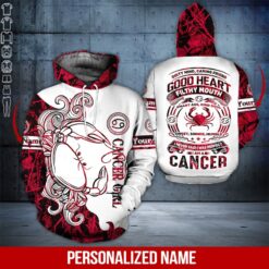 Custom Cancer Girl 3D Hoodie - photo 5