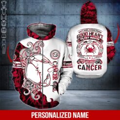Custom Cancer Girl 3D Hoodie - photo 6