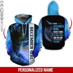 Custom December Girl Hoodie - photo 5