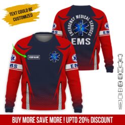 Custom EMS 3D Hoodie - photo 14