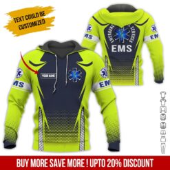 Custom EMS 3D Hoodie - photo 5