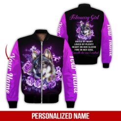 Custom February Girl Hoodie - photo 9