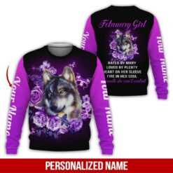 Custom February Girl Hoodie - photo 4
